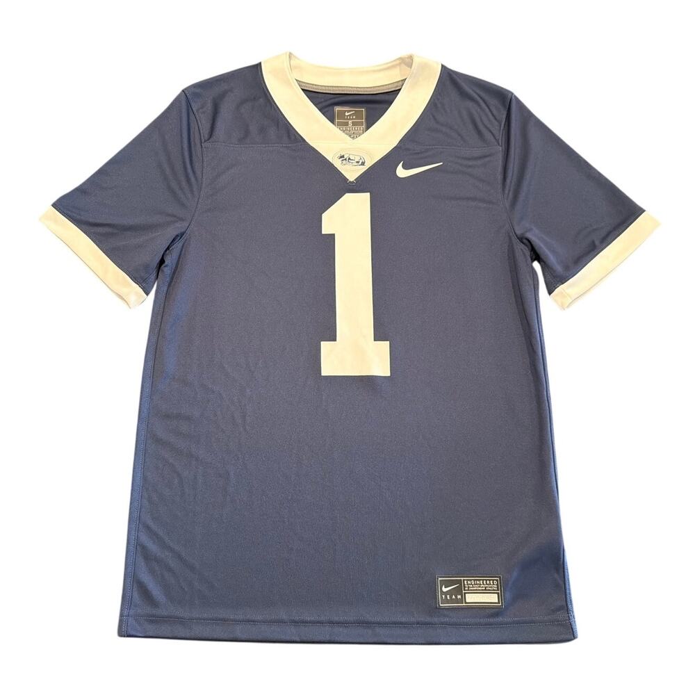NWOT Nike Penn State Nittany Lions #1 Dri-FIT Football Jersey, Men’s Small, Navy